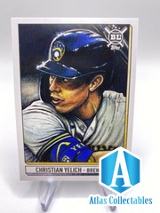 2021 Topps Big League Art of the Game #ATG-CY Christian Yelich Milwaukee Brewers